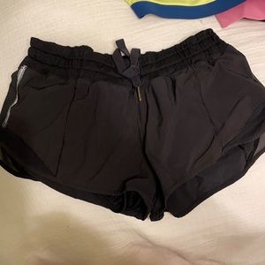 Black lululemon shorts